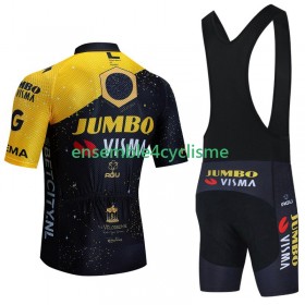 Tenue Maillot + Cuissard à Bretelles Jumbo Visma Tdf Velodrome 2023